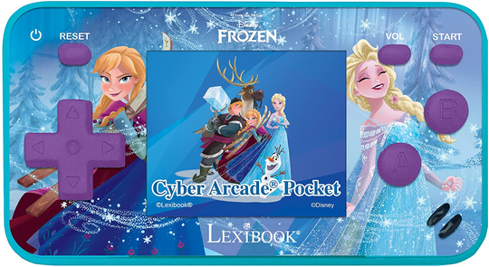 Lexibook - Handheld Frozen console Cyber Arcade® Pocket - screen 1.8'' 150 games (JL1895FZ)