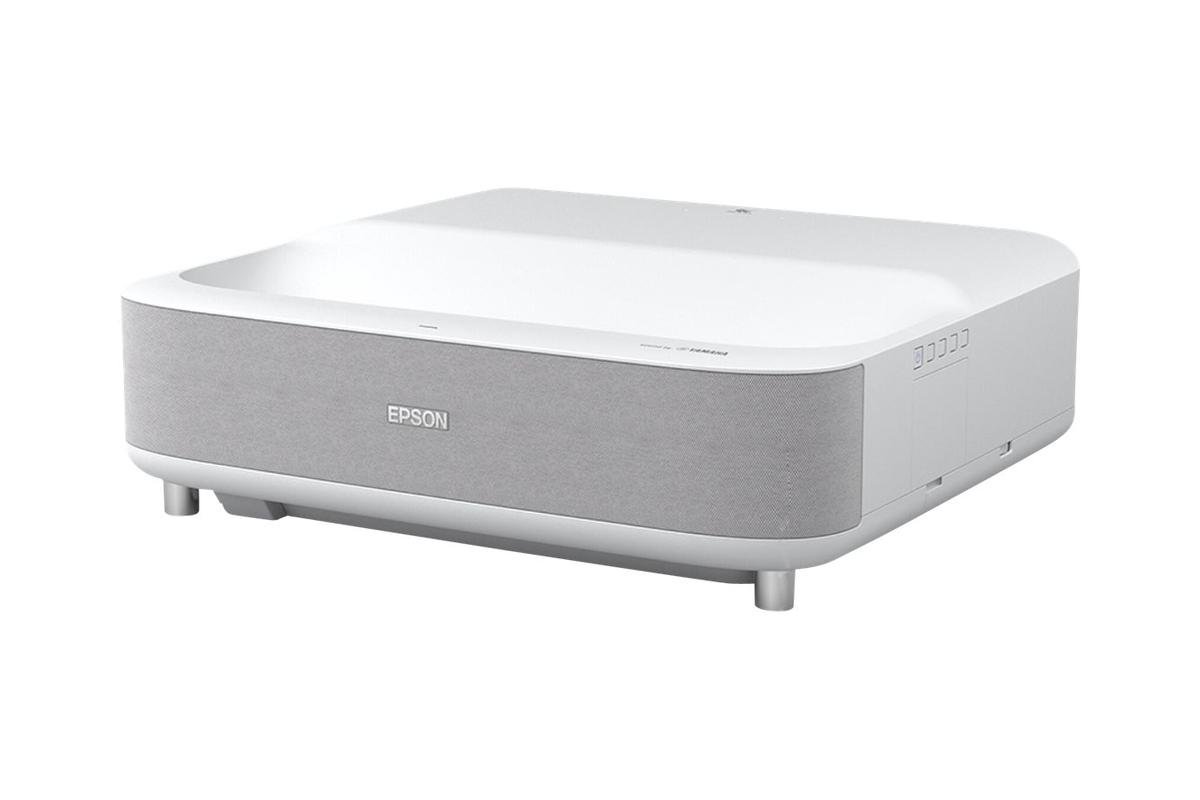 Epson - EH-LS300W Projection TV, White