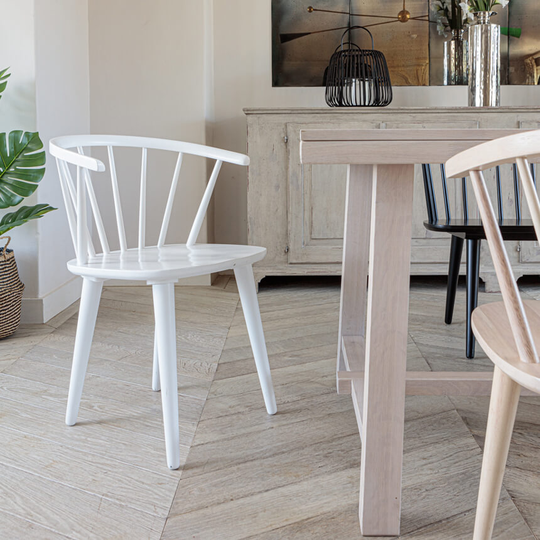 Brunswick Dining Chair– True White (2pk)