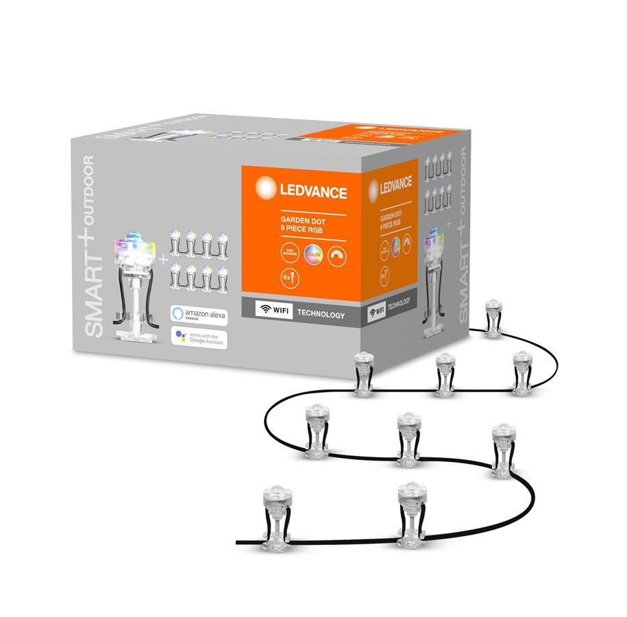 Ledvance - SMART+ Wi-Fi Garden Lightchain 9 Dots
