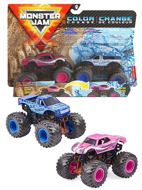 Monster Jam - Color Change - Blue Thunder vs. Full Charge
