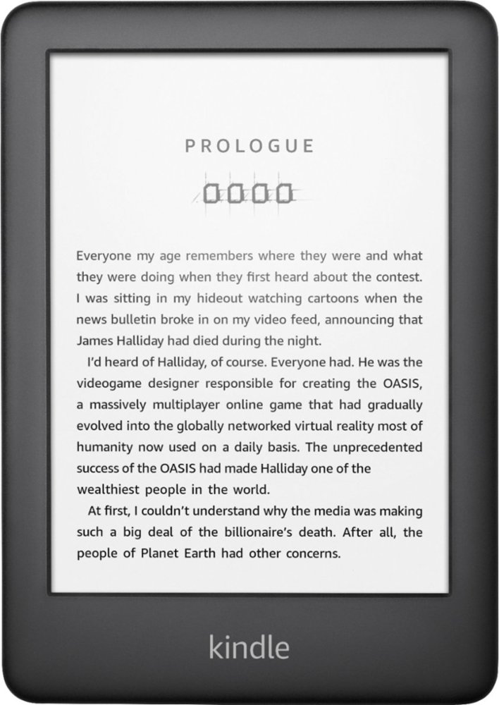 Amazon - Kindle 2019 8GB 10th Gen - Black