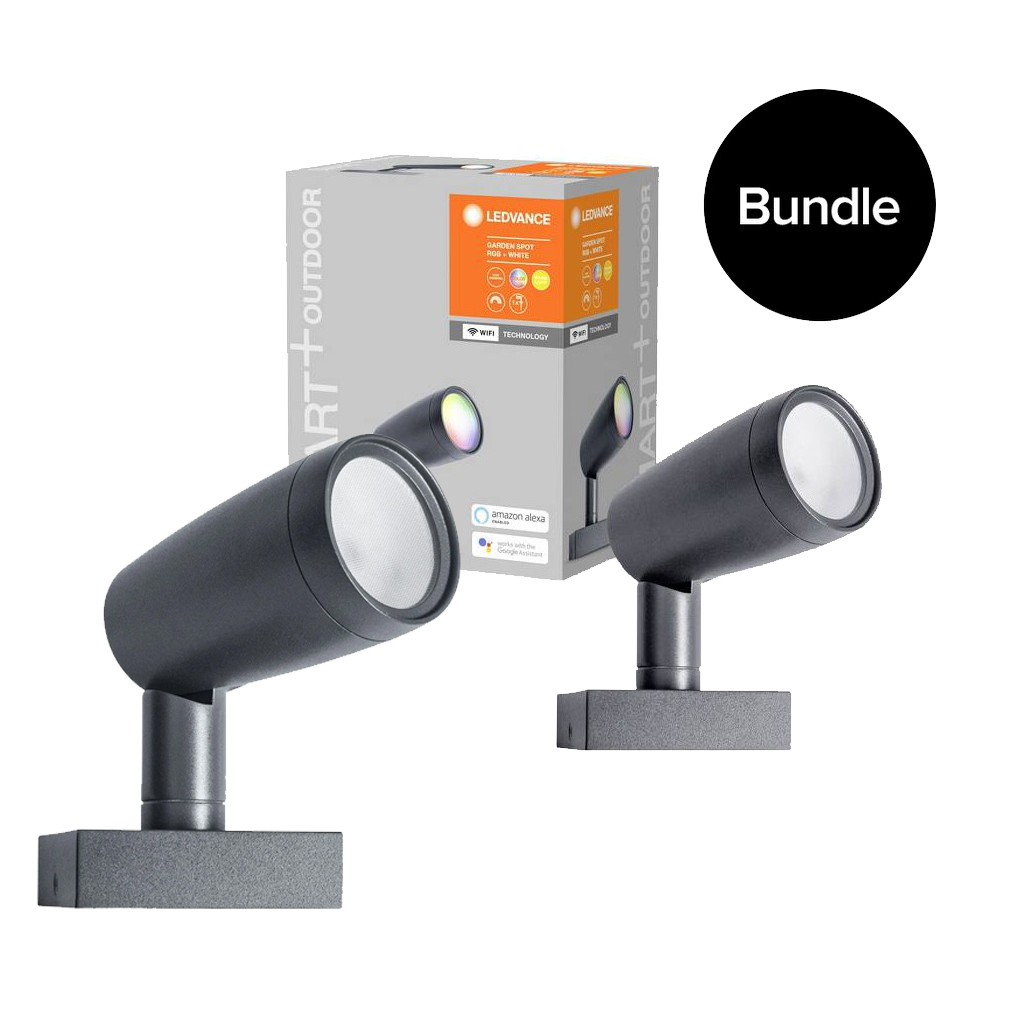 Ledvance - Smart+ RGBW Garden Spot + Garden Spot Extension WiFi - Bundle