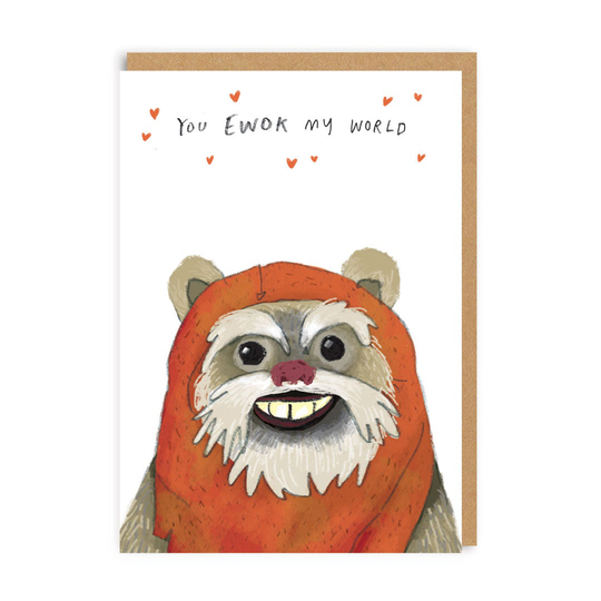 You Ewok My World Greeting Card