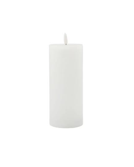 House Doctor - LED Candle , White h: 17.5 cm, dia: 7.5 cm (210070802)
