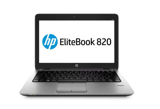 Refurbished HP Elitebook 820 (G1) 12.5" Laptop i7-4600U 180GB SSD 8GB