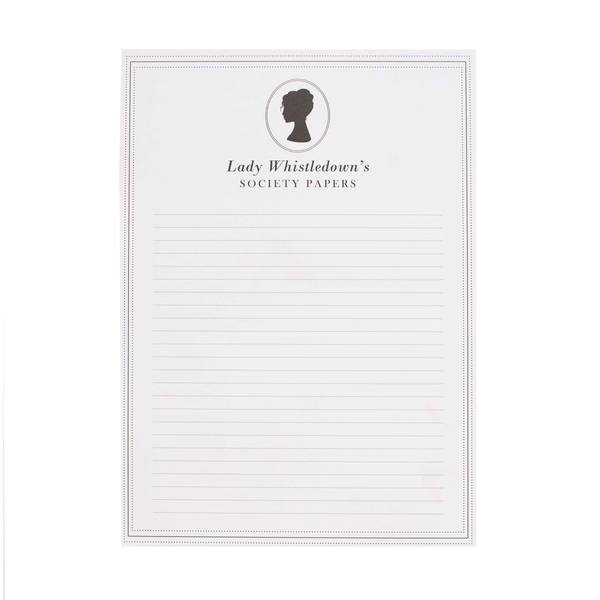 Lady Whistledown's A5 Notepad