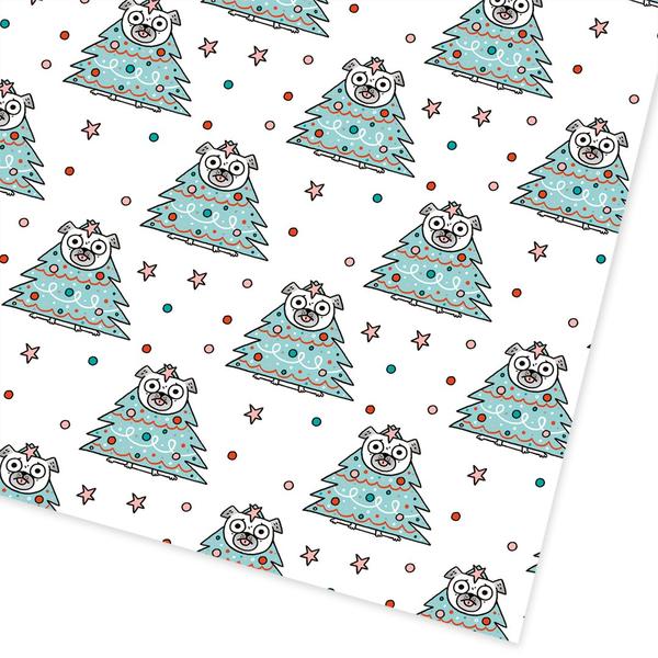 Puggin Christmas Giftwrap