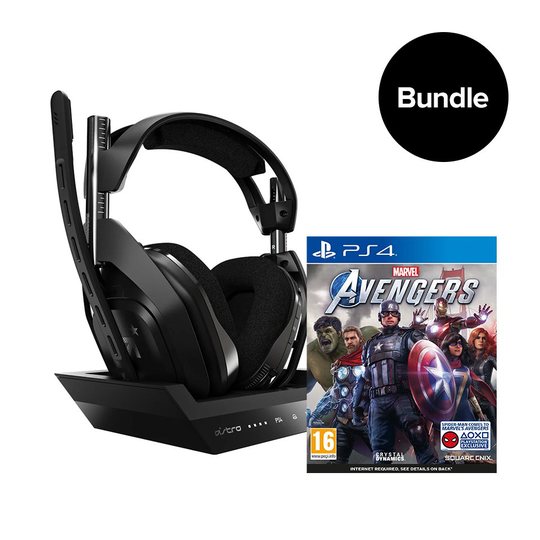 ASTRO A50 Wireless + Base Station & Marvel’s Avengers - Bundle PlayStation 4/PC