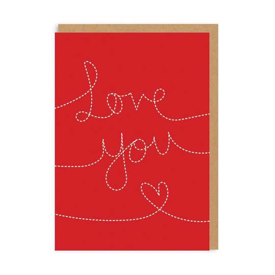 Love You Greeting Card