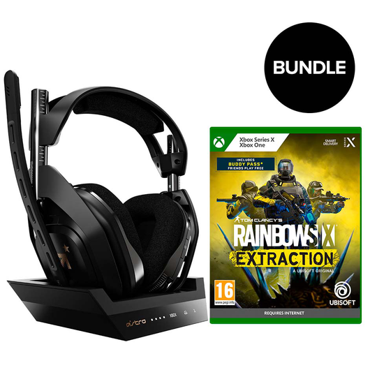 Astro - A50 Wireless + Base Station & Tom Clancy's Rainbow six: Extraction - Bundle
