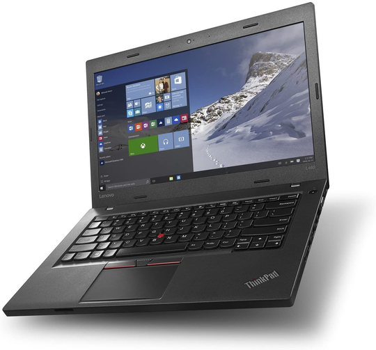Refurbished Lenovo L460 Laptop i5-6300U 8GB RAM 256GB SSD Windows 10