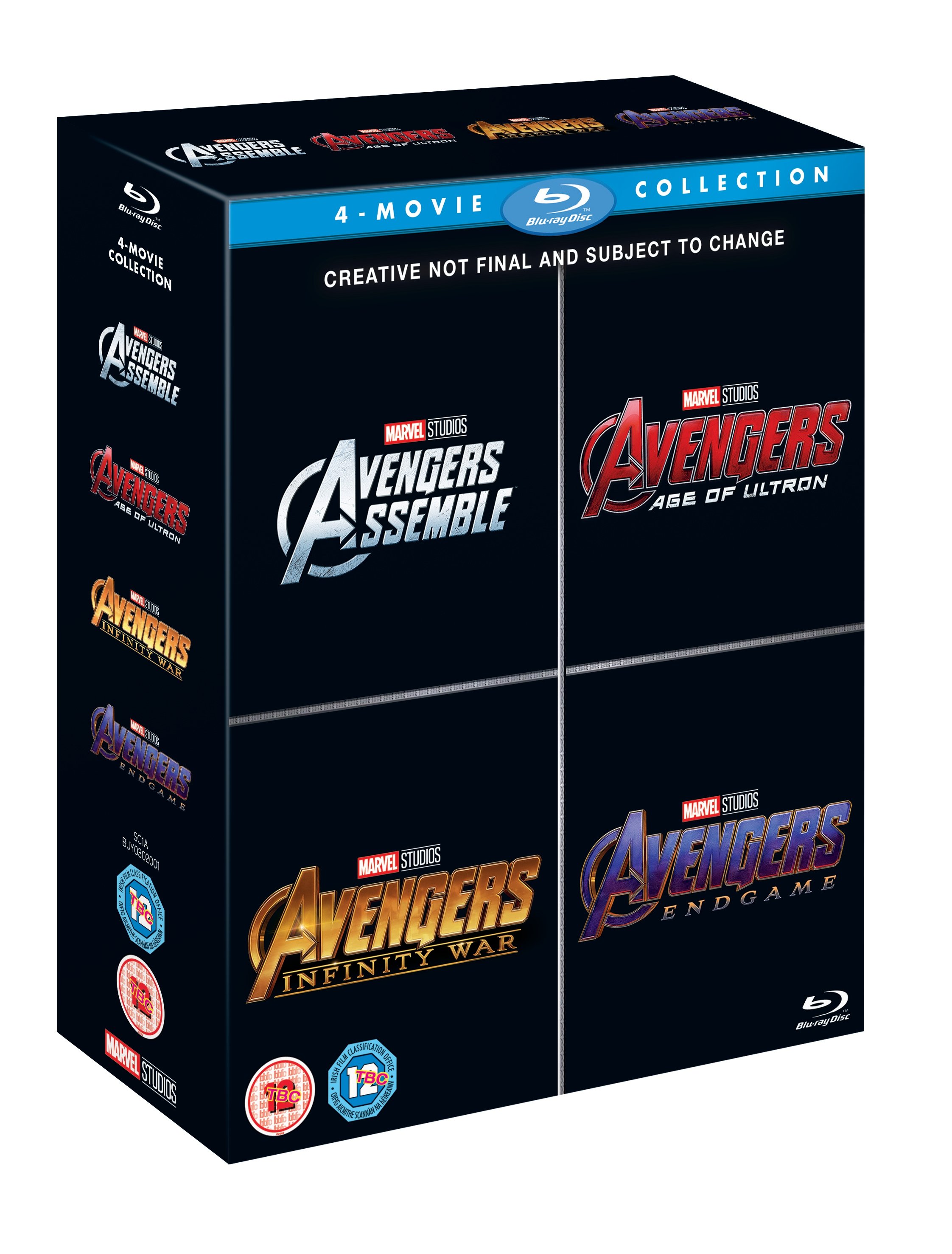 Avengers 4-Movie Collection - Blu ray