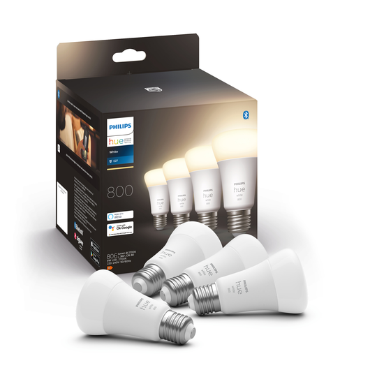 Philips Hue - 4Pack E27 - Warm White