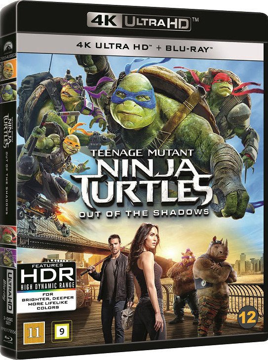 Teenage Mutant Ninja Turtles: Out of the Shadows (4K Blu-Ray)