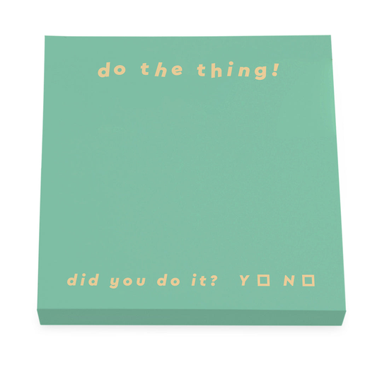 Do The Thing Sticky Notes