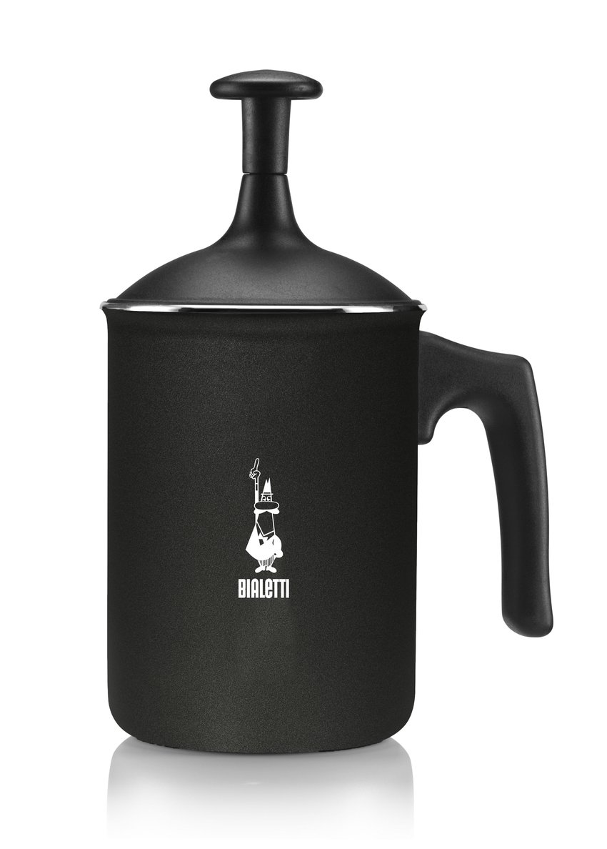 Bialetti - Tuttocrema Milk Frother 6 Cups - Black (AGR395)