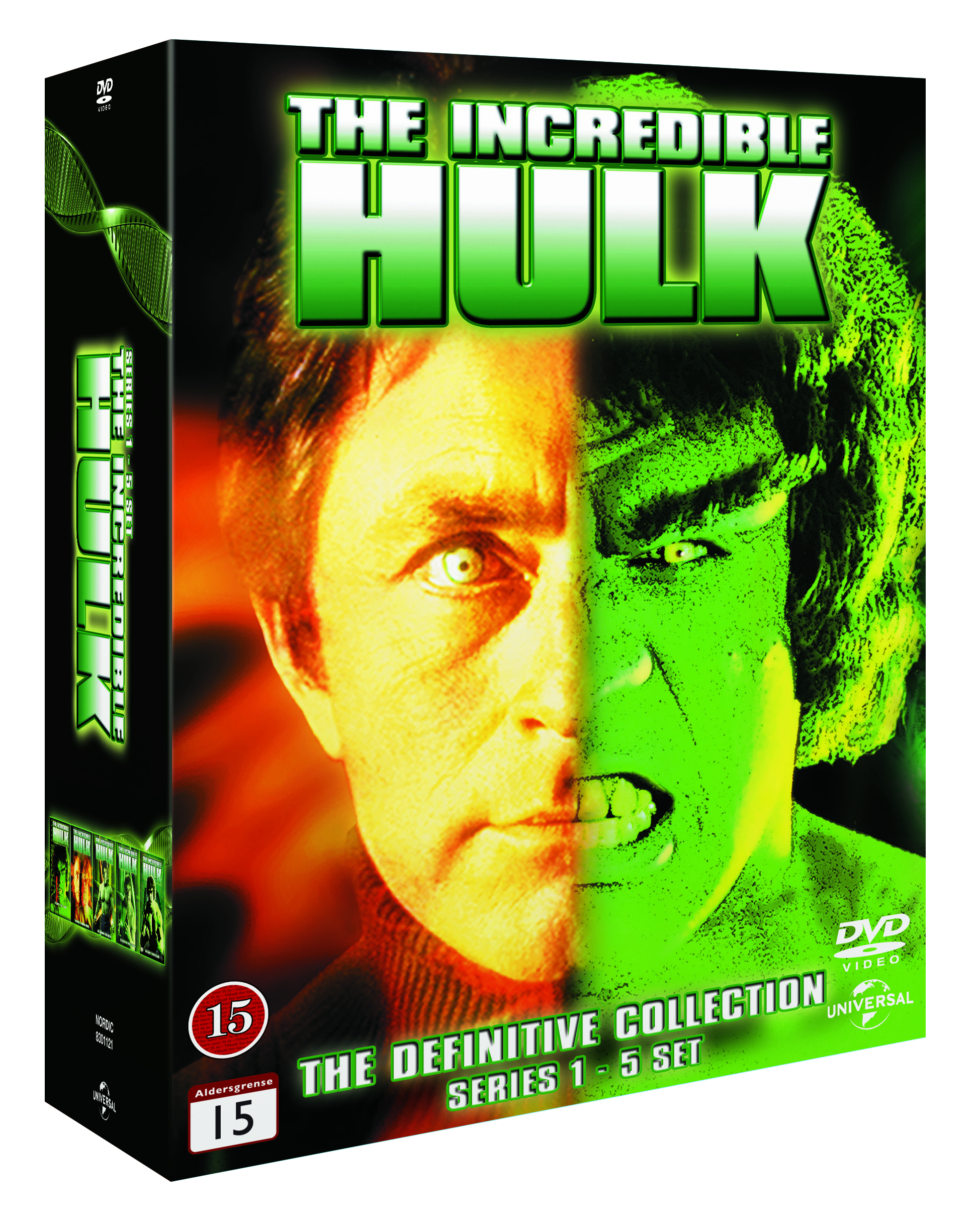 The Incredible Hulk - The Complete Series (23 disc) - DVD