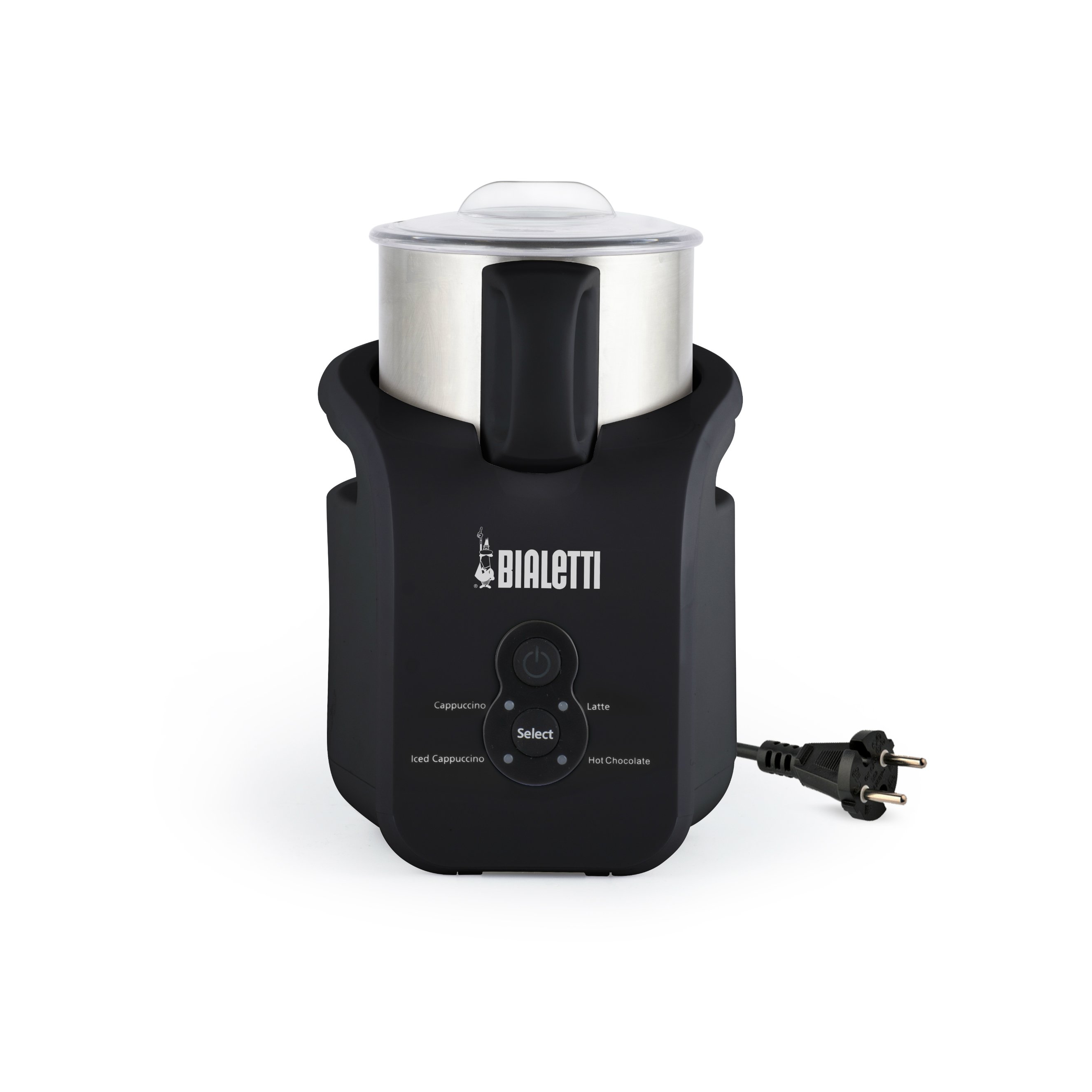 Bialetti - Creamy ​Induction ​Milk Frother​ 150 ml/300 ml - Black (4436)