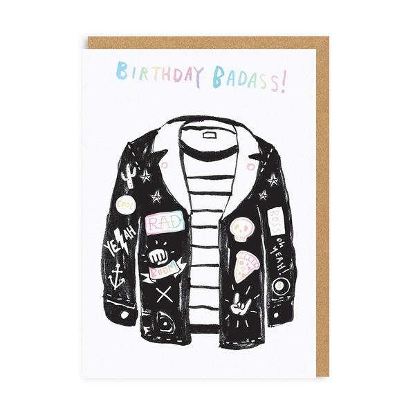 Birthday Badass Greeting Card