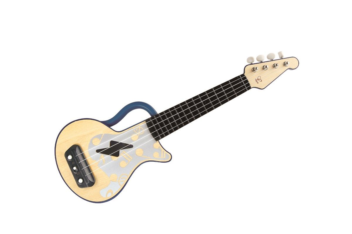 Hape - Teach Yourself Electric Ukulele, Blue (87-0625)
