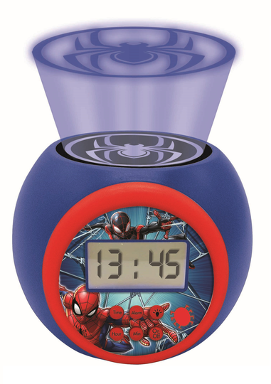 Lexibook - Spider-Man Projector Alarm Clock with Timer (RL977SP)