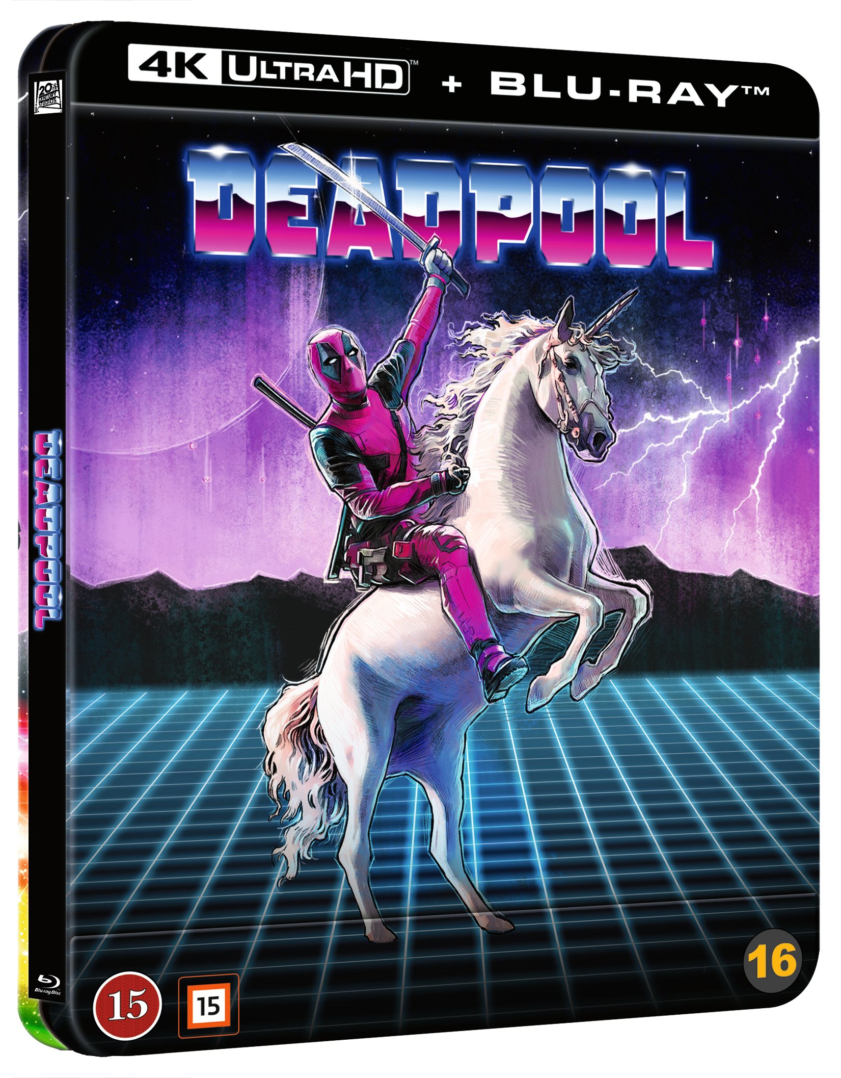 Deadpool - Blu Ray+Uhd 4K- Steelbook