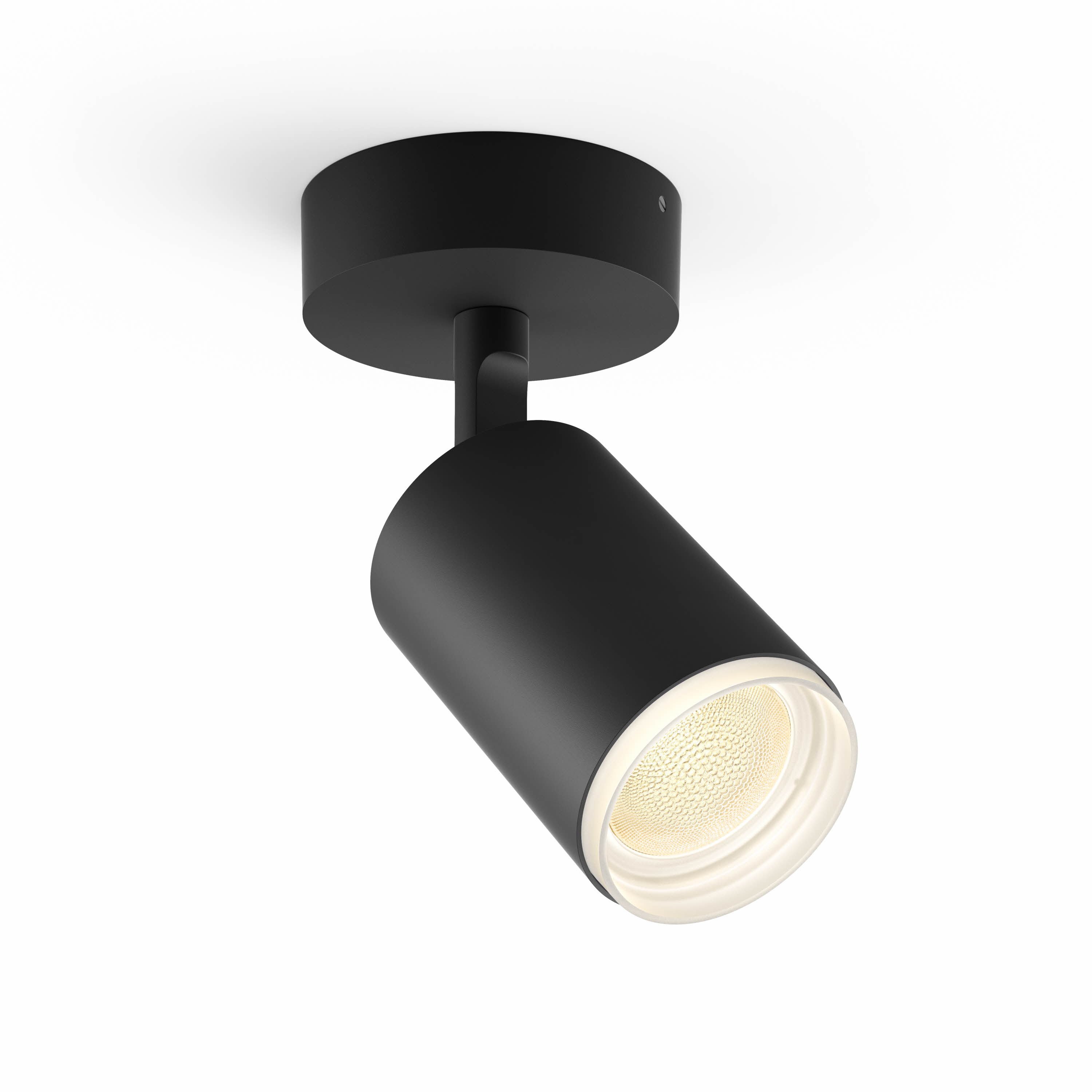 Philips Hue - Fugato Single spot Black - White & Color Ambiance