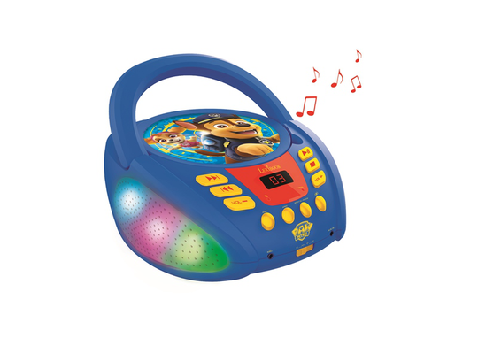 Lexibook - Paw Patrol Bluetooth CD player with Lights (RCD109PA)