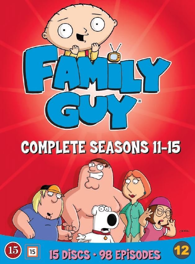 Family Guy - Saeson 11-15 - DVD
