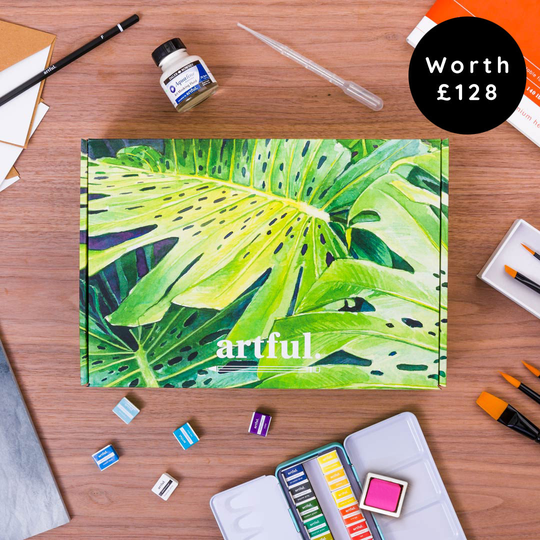 Artful: Let's Learn Watercolour Starter Box