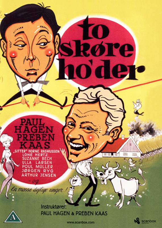 TO SKØRE HO'DER DVD
