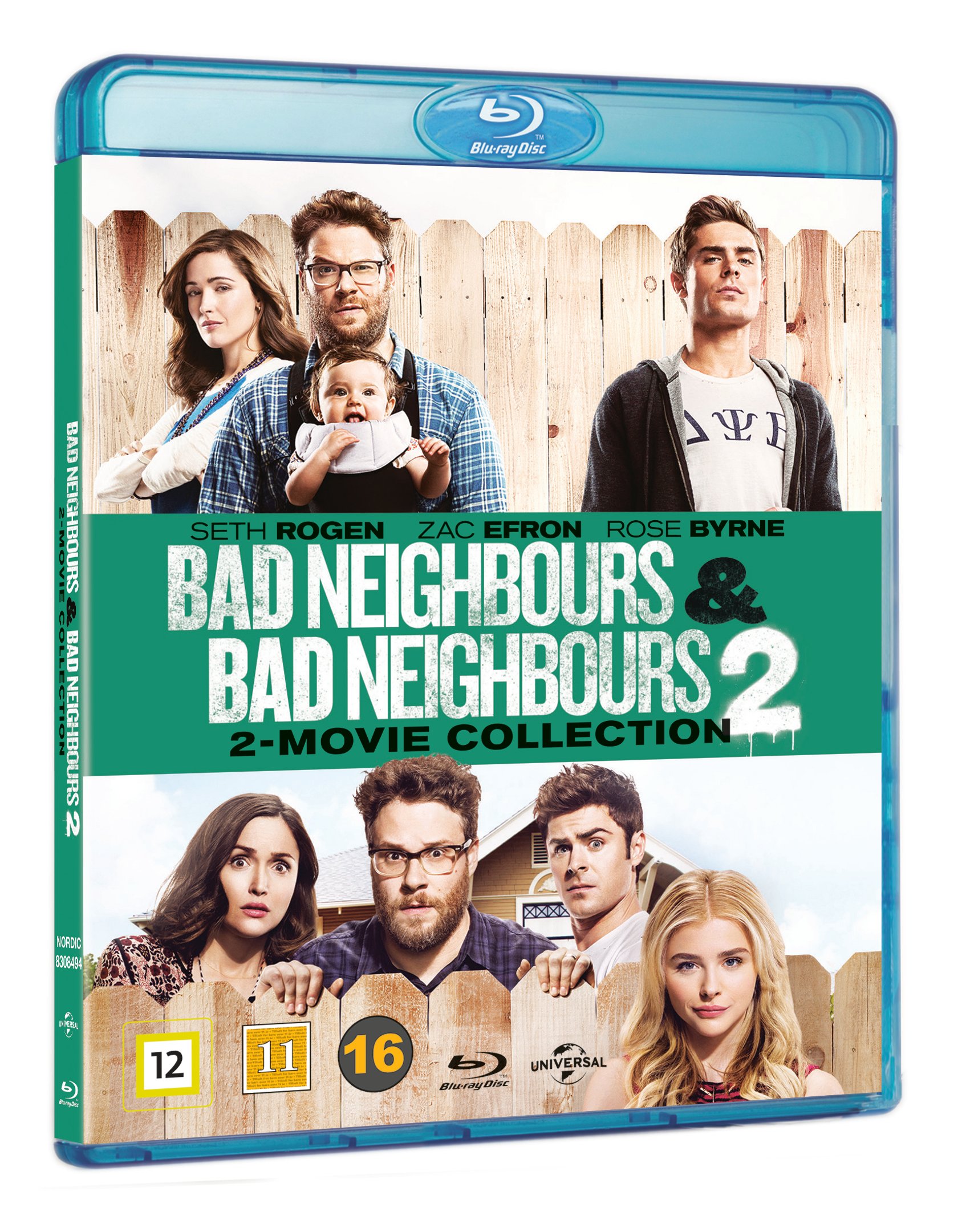 Bad Neighbours 1 + 2 (Blu-Ray)