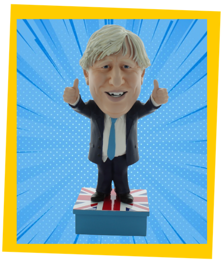 Boris Johnson 20cm PVC