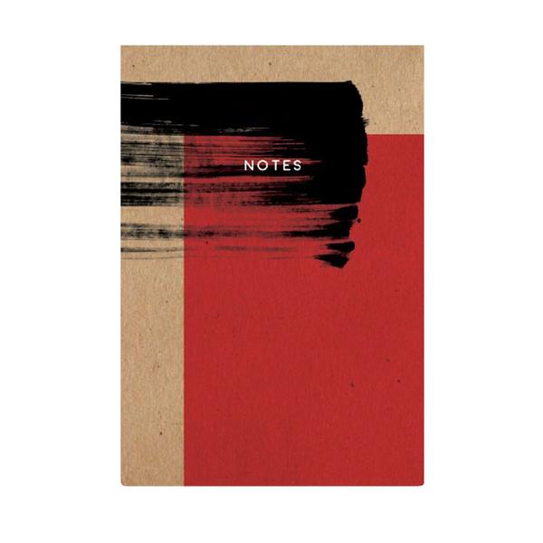 ASOS x Ohh Deer Red Brush A4ish Notebook