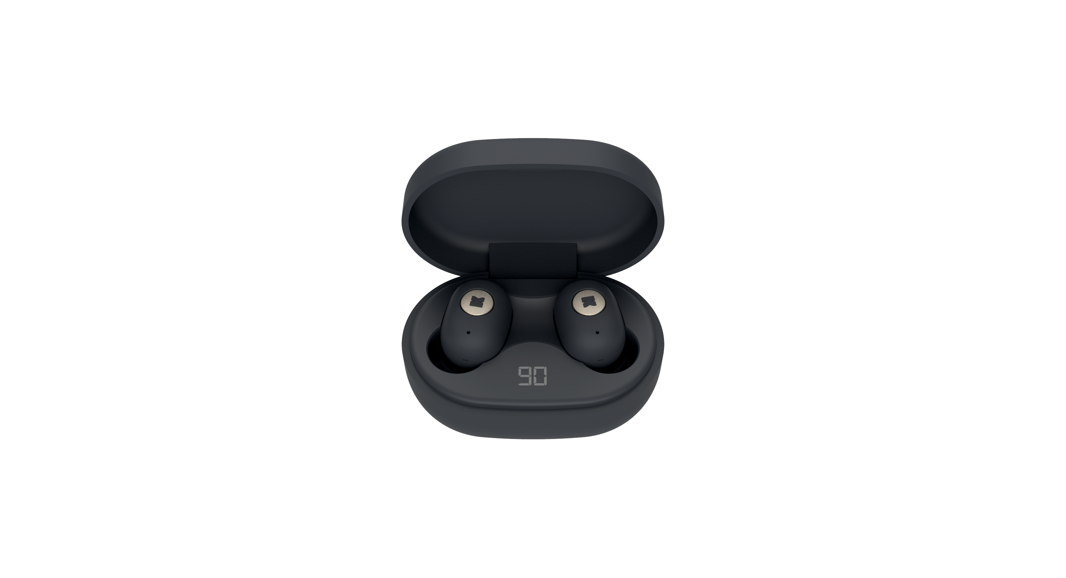 KreaFunk - aBEAN In-Ear Bluetooth Headphones - Black (KFLP02)